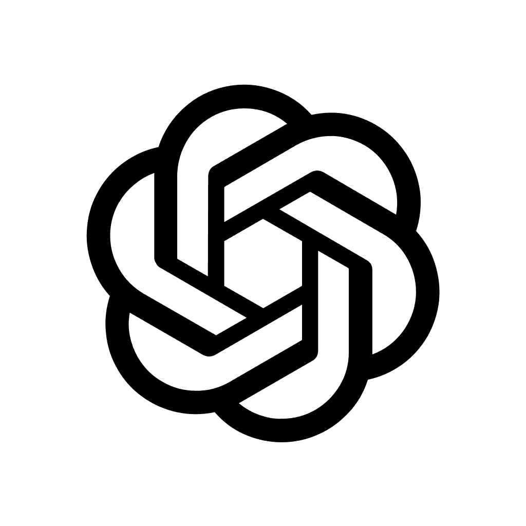 Logo mit einem geometrischen, geschlungenen Muster, das Einheit und Vernetzung symbolisiert.